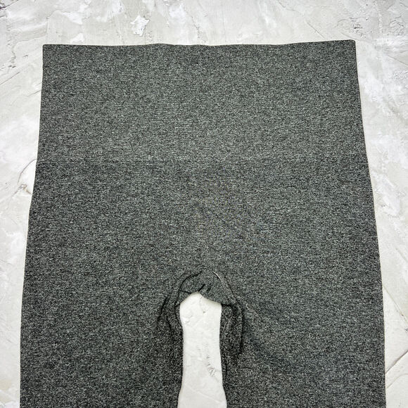 Spanx SIZE M Look At Me Now High Rise Seamless Leggings Heathered Charcoal - Picture 8 of 10